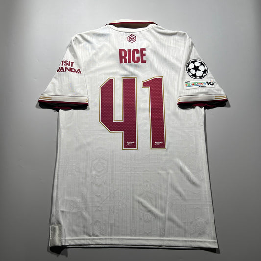 [Pre-Order] Official #41 Rice 25/26 Arsenal Third Authentic Shirt Adidas JI9554