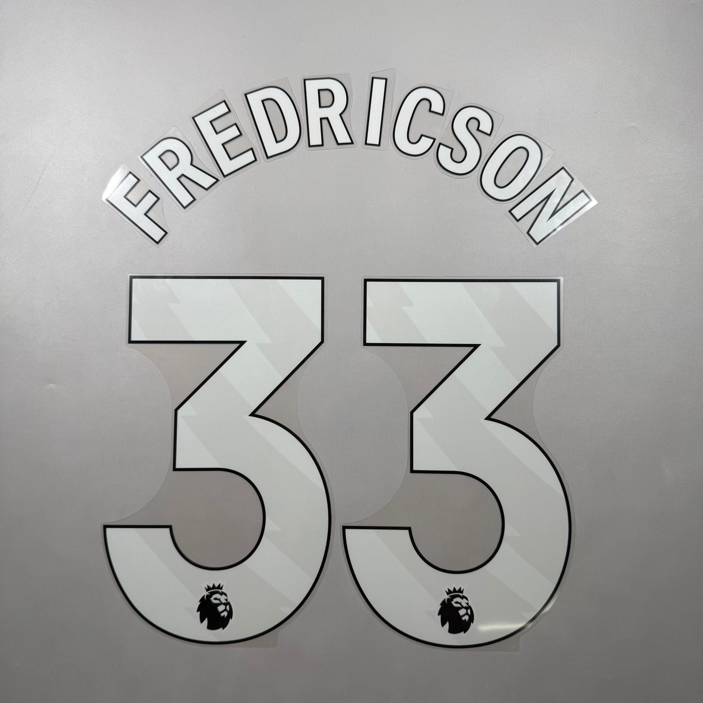 Official 25/26 Manchester United 3rd English Premier League Name and Number set
