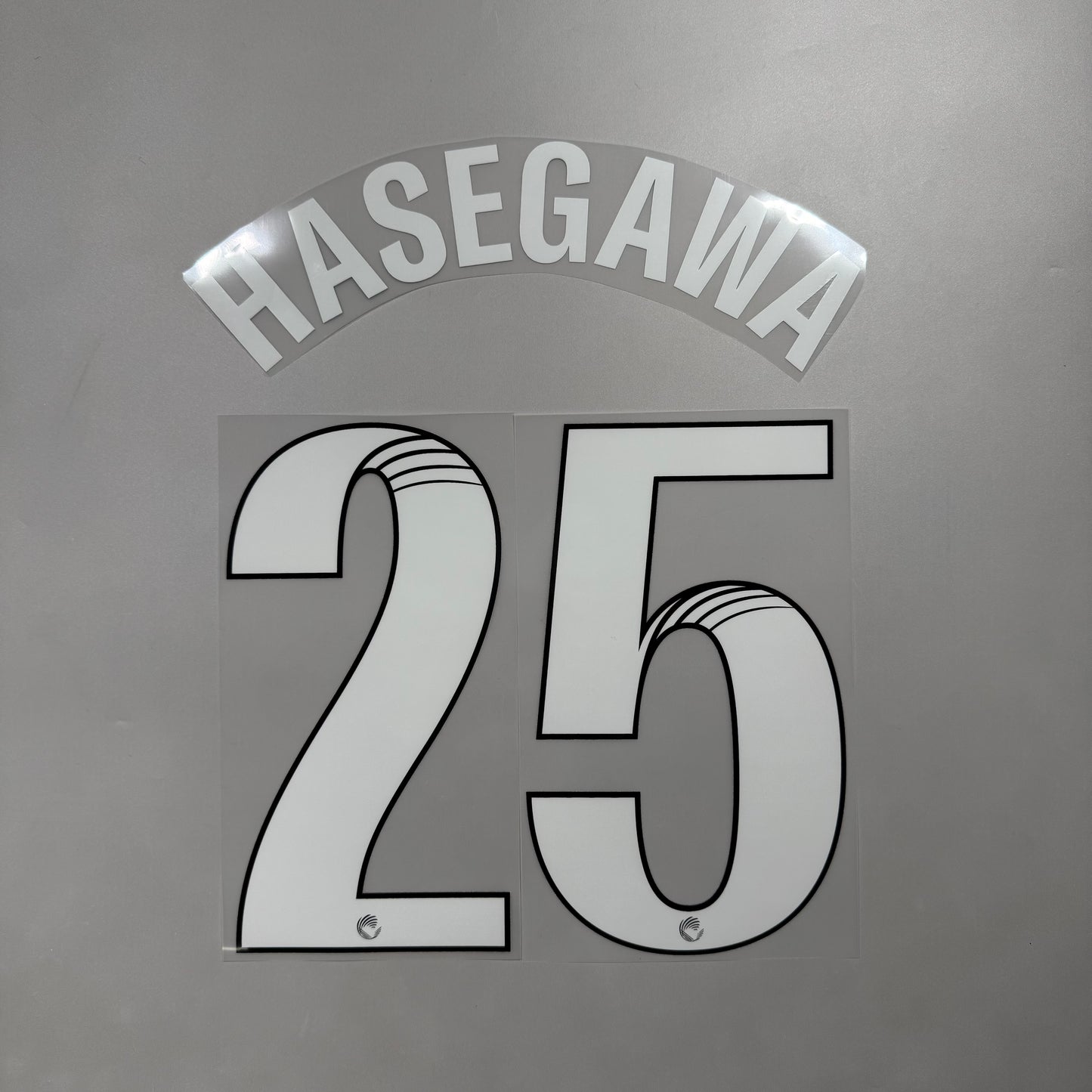 Official #25 Hasegawa 25/26 Manchester City Home Name and Number set League Font