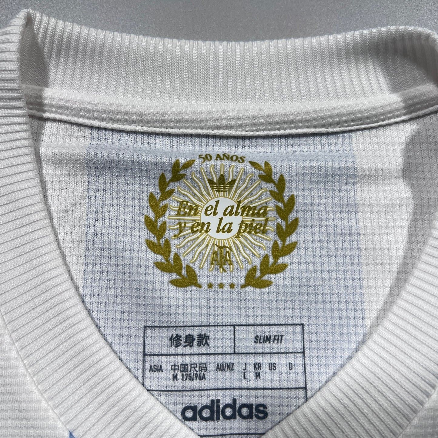 Official #10 Messi 50th Home Stadium Shirt 2026 FIFA World Cup Qualifiers Patch Size S/M（JP:L）
