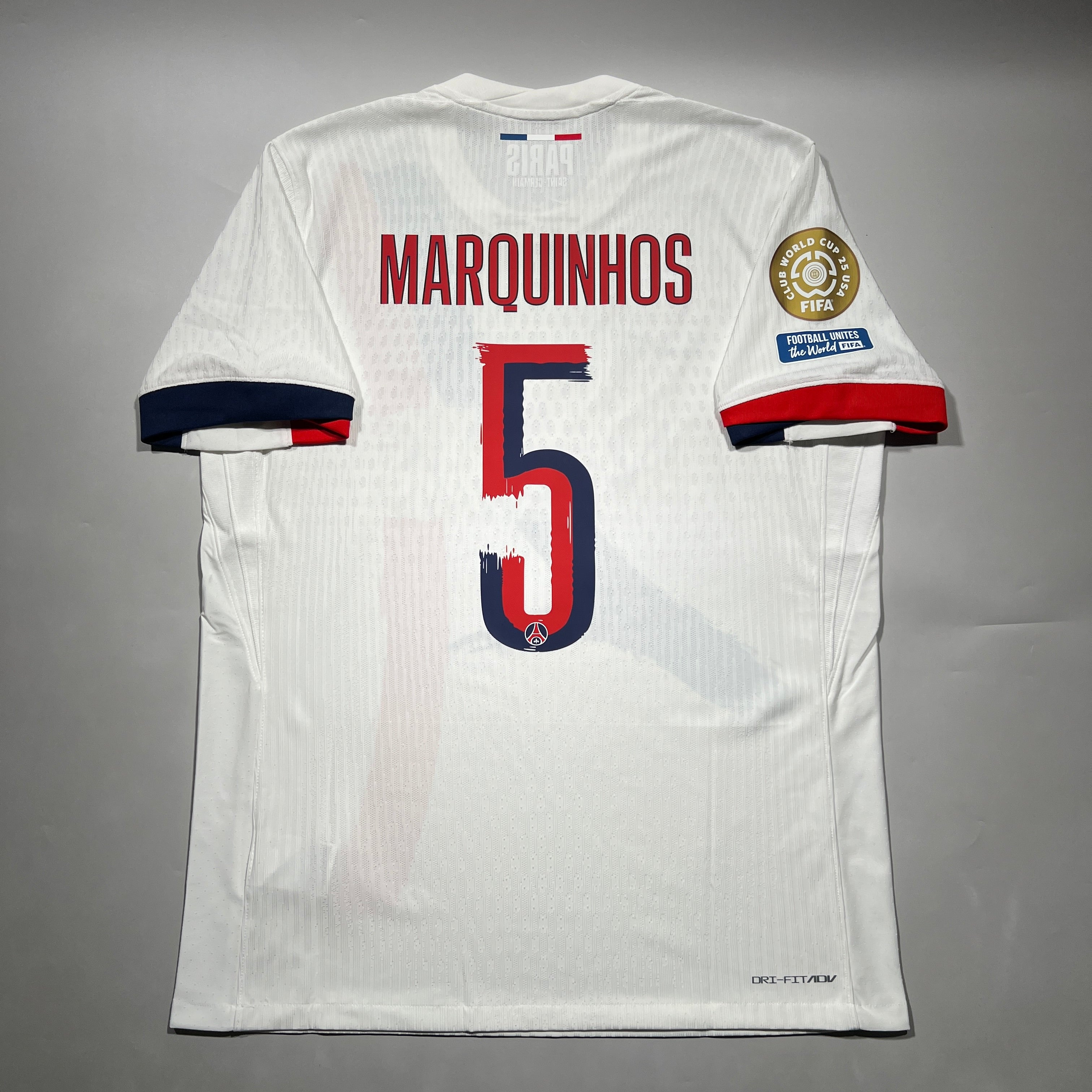 Official #5 Marquinhos 24/25 Paris Saint-Germain (PSG) Away