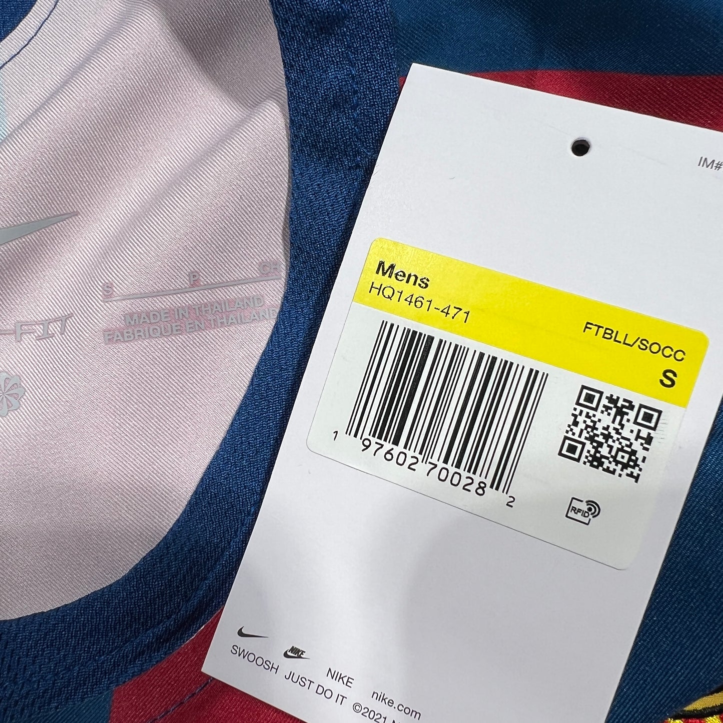 Official  05/06 FC Barcelona Home Reissue Long Sleeve Shirt