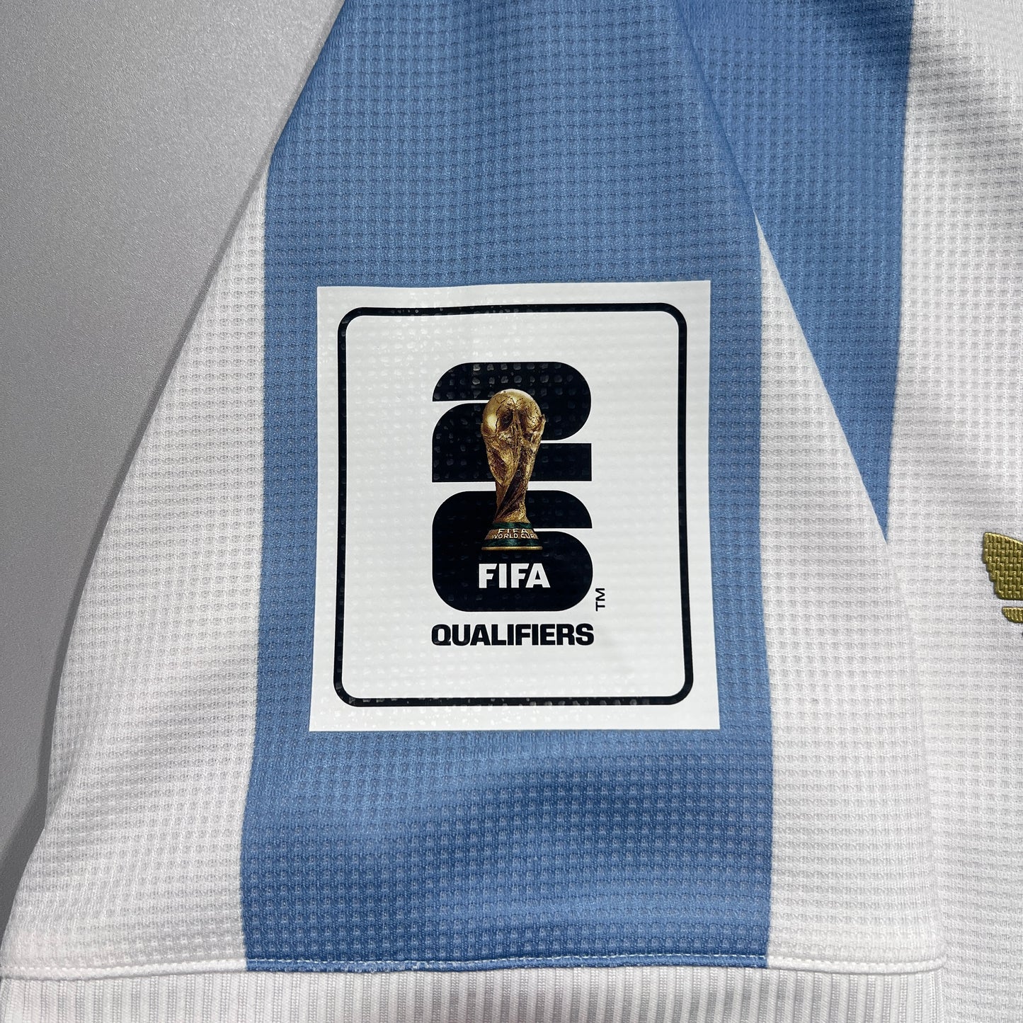 Official #10 Messi 50th Home Stadium Shirt 2026 FIFA World Cup Qualifiers Patch Size S/M（JP:L）