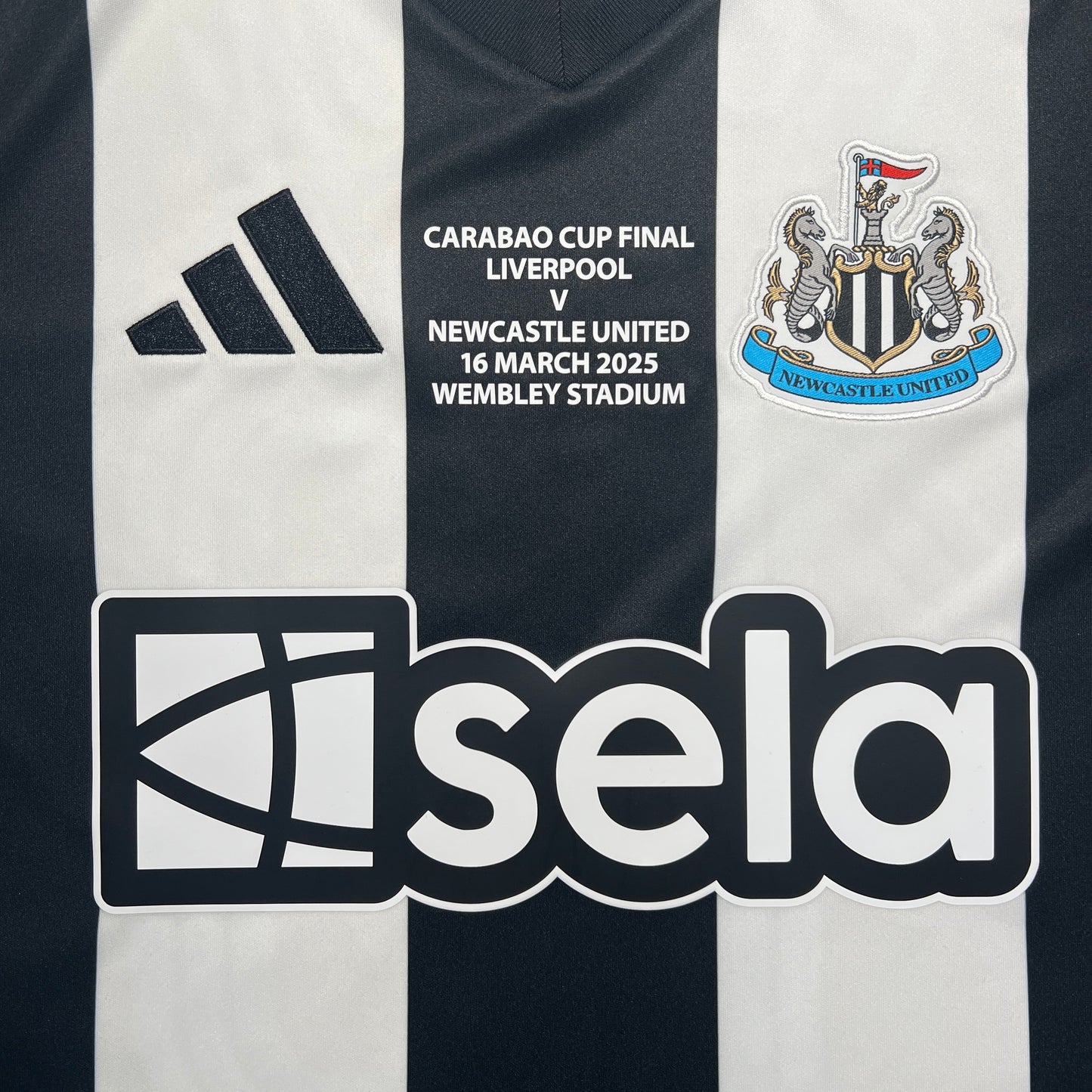 Official #10 Gordon 24/25 Newcastle United Home Stadium Shirt Carabao Cup Size S/M(JP:L)