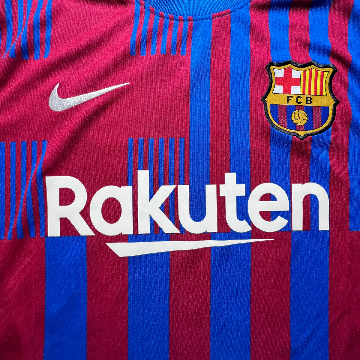 [Pre-Order] Official #5 Sergio 21/22 FC Barcelona Home Stadium Shirt La Liga Nike CV7891-428