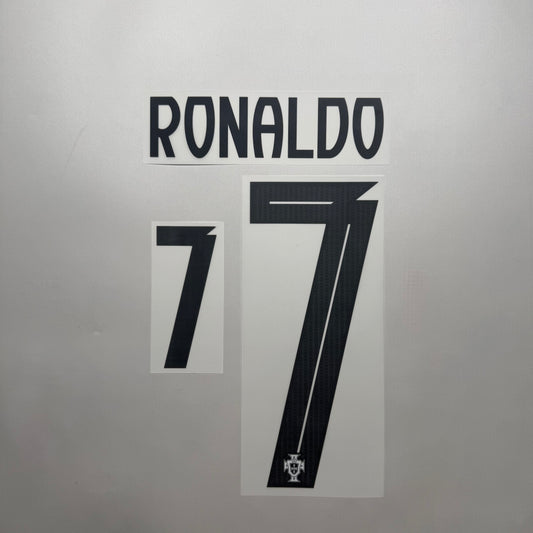 #7 Ronaldo 2025 Portugal Away Name &Number set Official