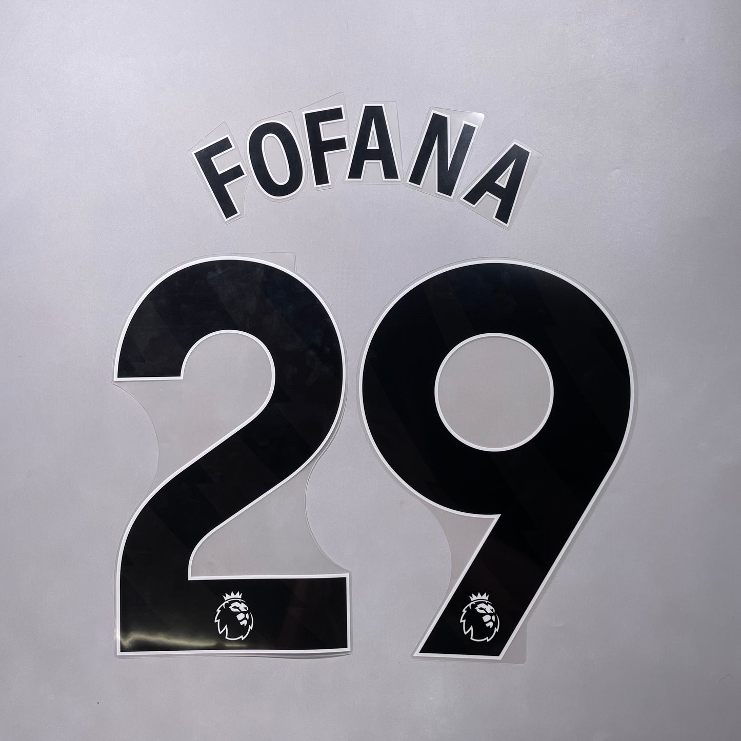 Official 25/26 Chelsea Away English Premier League Name & Number set