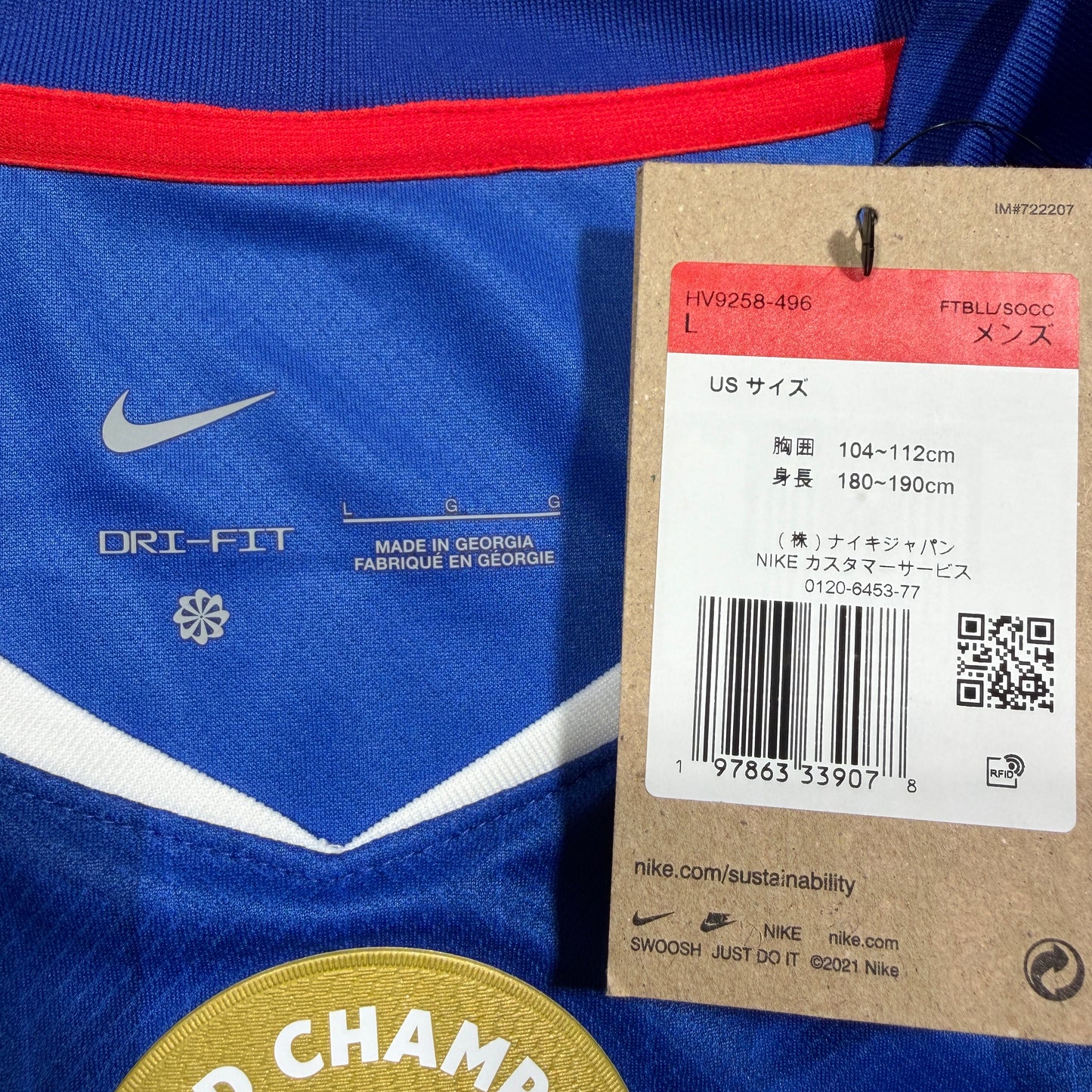 Official #10 Palmer 25/26 Chelsea Home Stadium Shirt Long Sleeve Size L