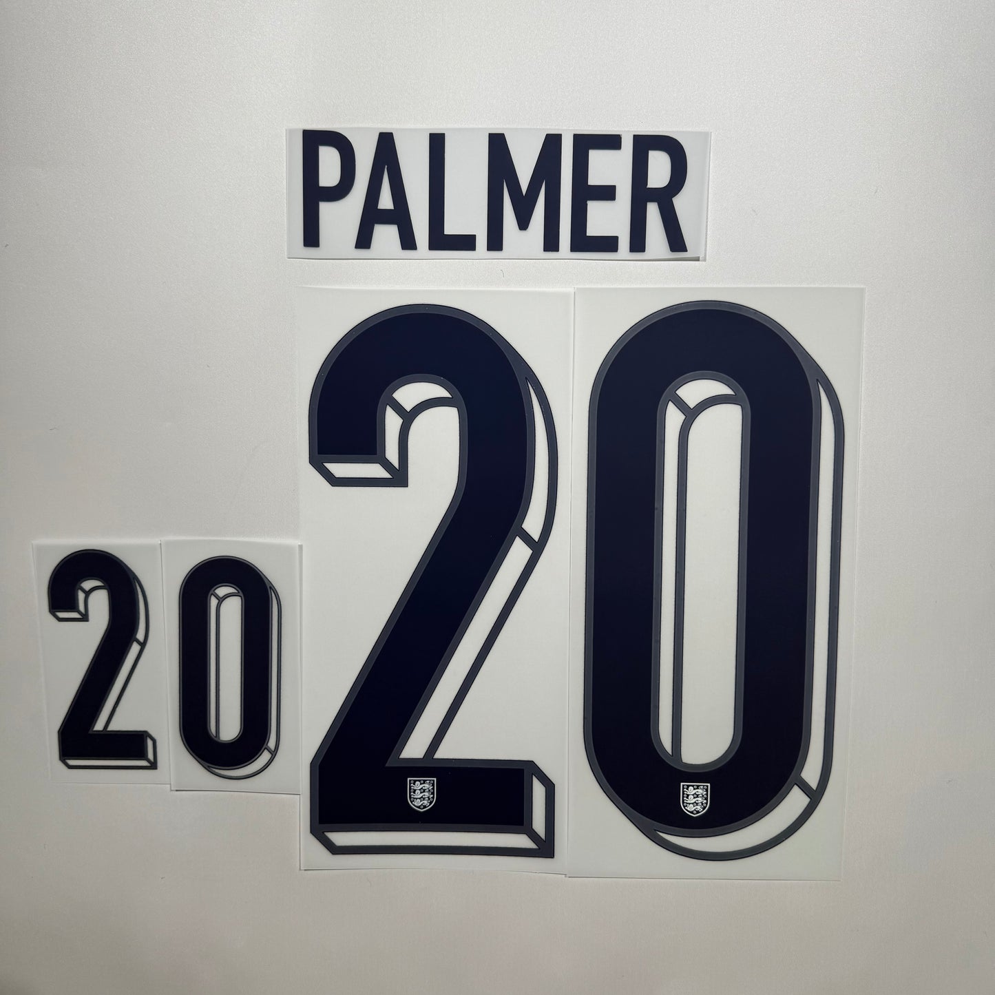 #20 Palmer 2024 England Home Name & Number set