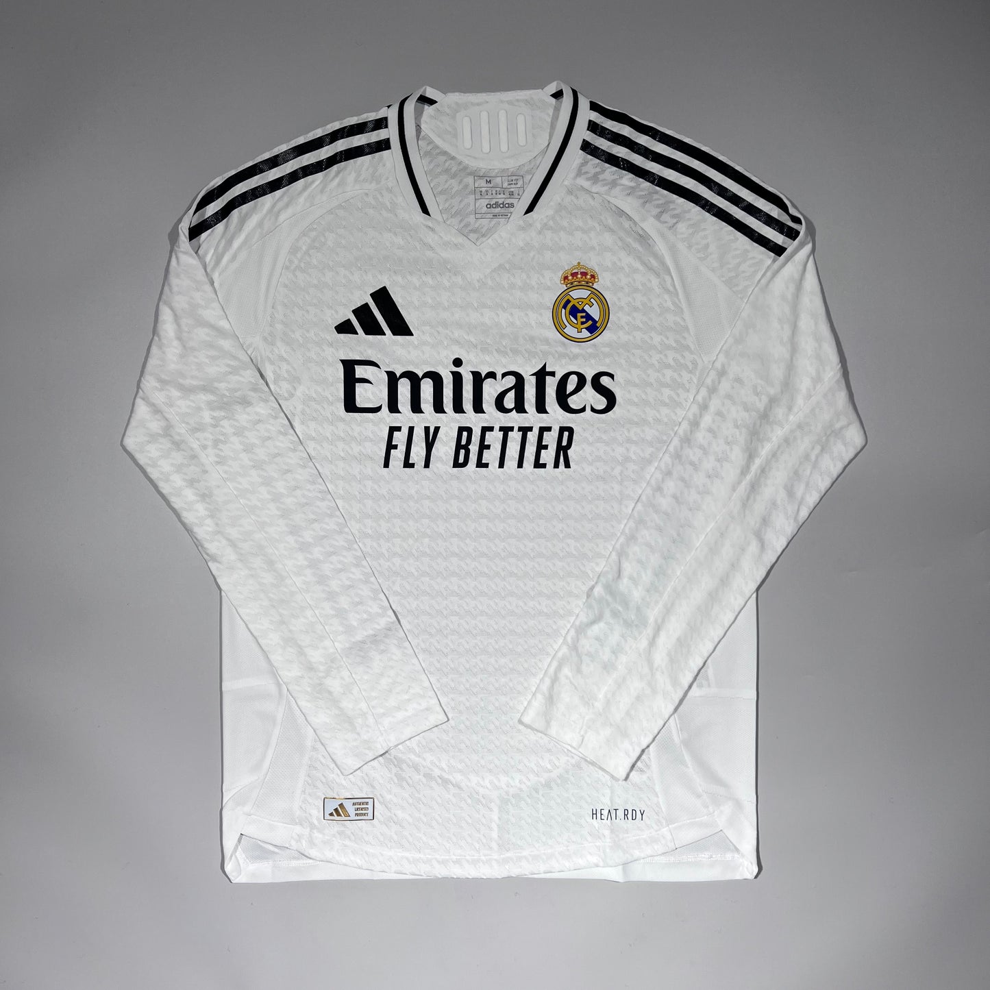 [LIMITED] 24-25 Real Madrid Home Authentic Long Sleeve