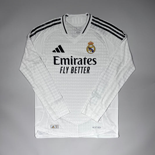 [LIMITED] 24-25 Real Madrid Home Authentic Long Sleeve