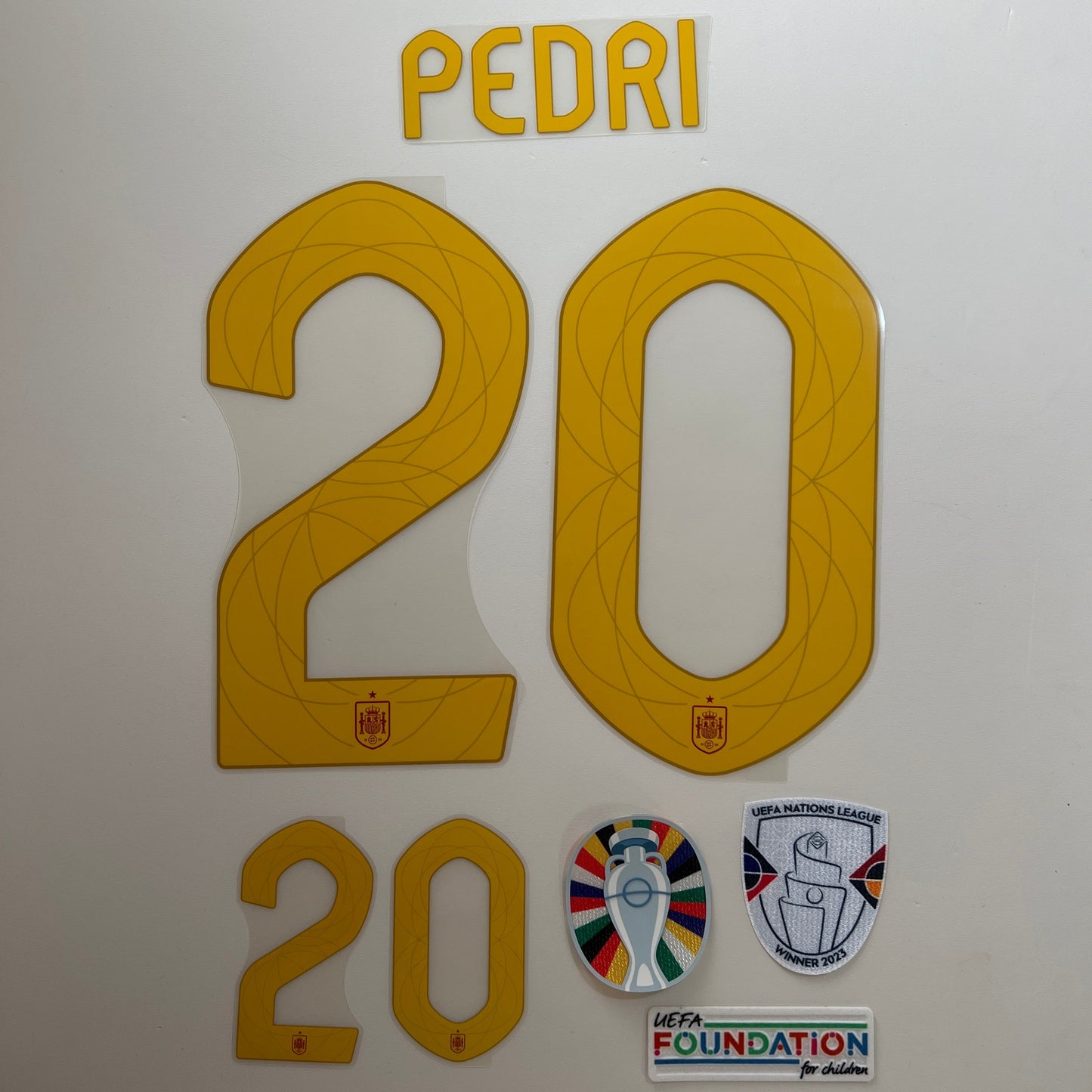 PEDRI Spain 24-25 Home EURO2024 Pack