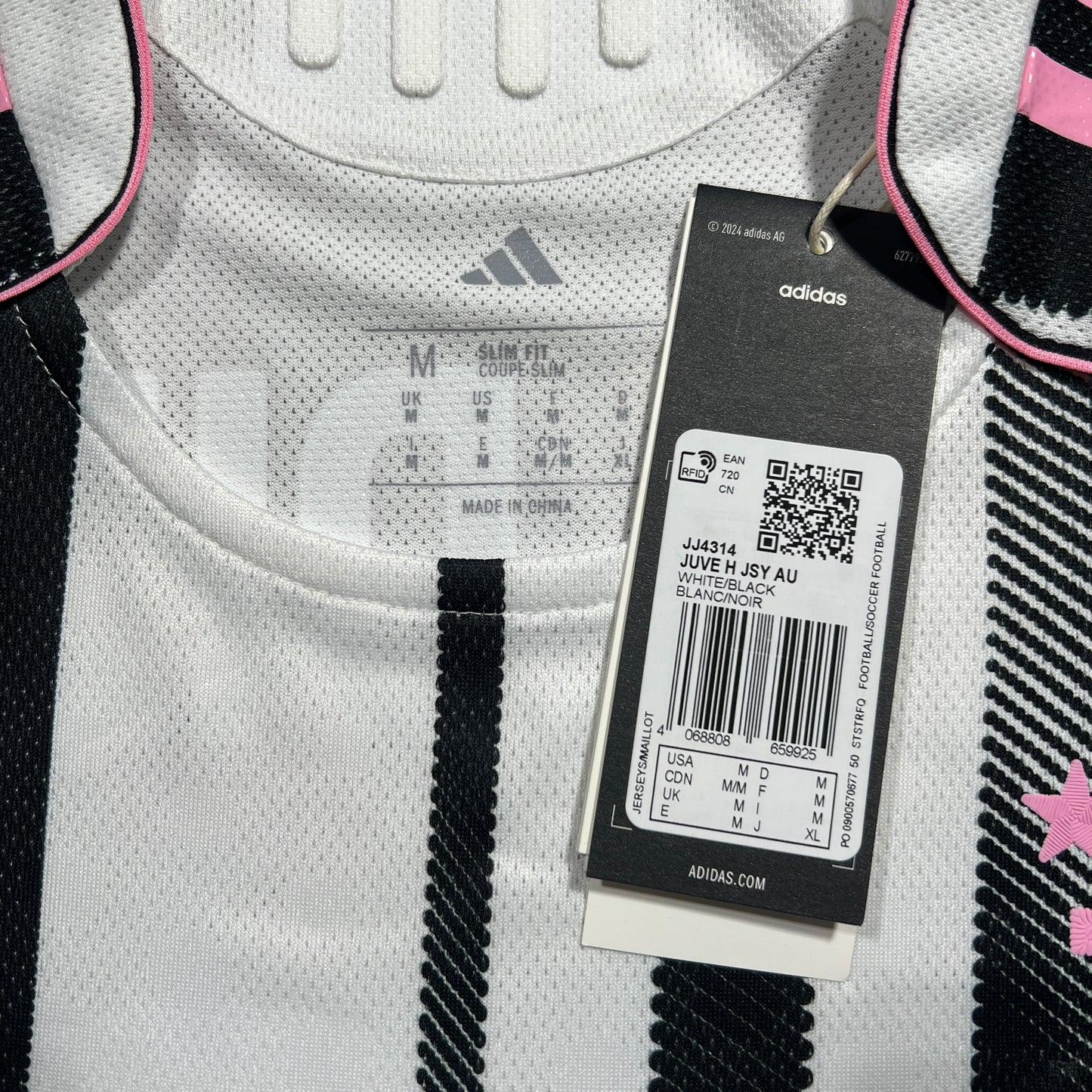 Official #10 Yildiz 25/26 Juventus Home Authentic Shirt FIFA Club World Cup 25 USA Official Player Patch Size M（JP:XL）