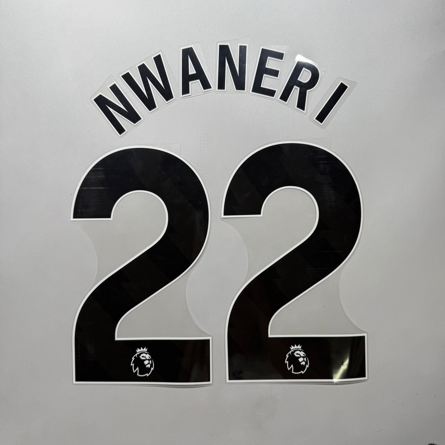 Official 25/26 Arsenal FC 3rd English Premier League Name & Number set