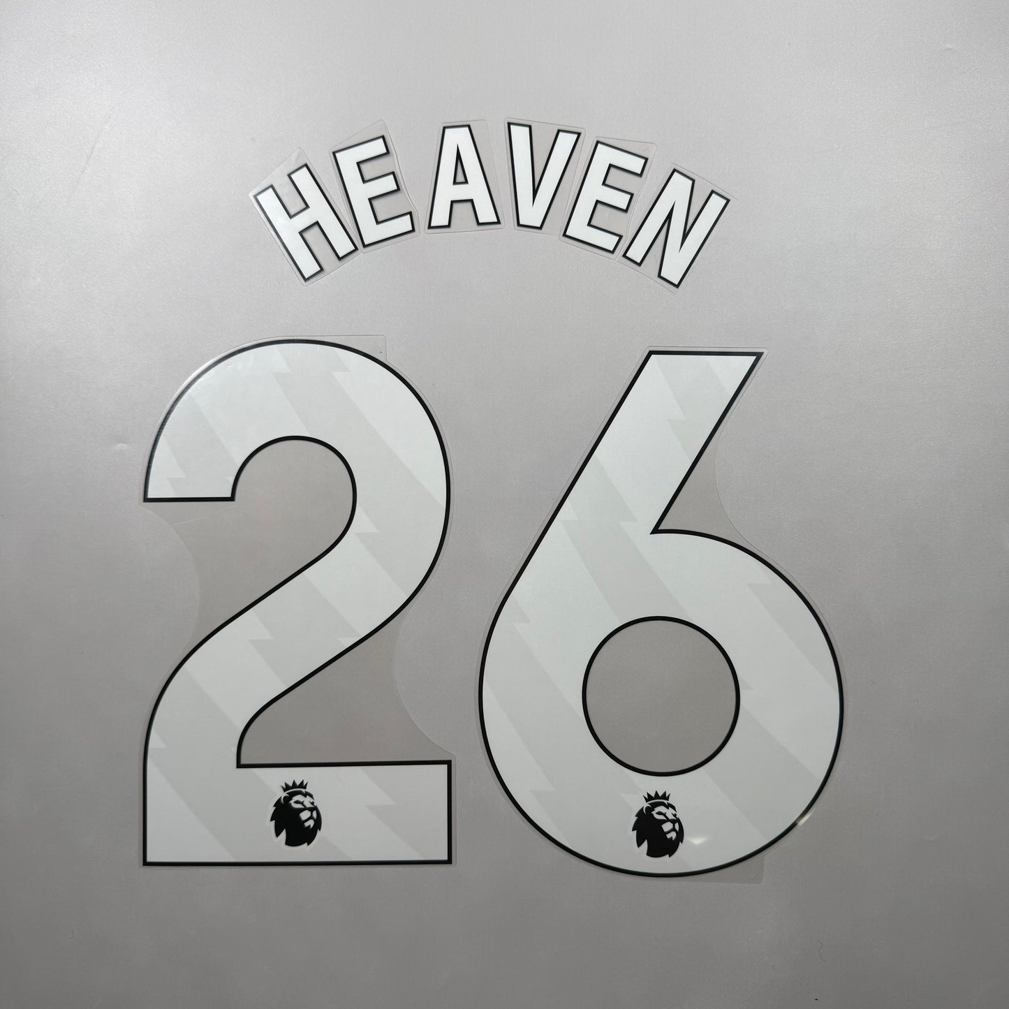 Official 25/26 Manchester United 3rd English Premier League Name and Number set