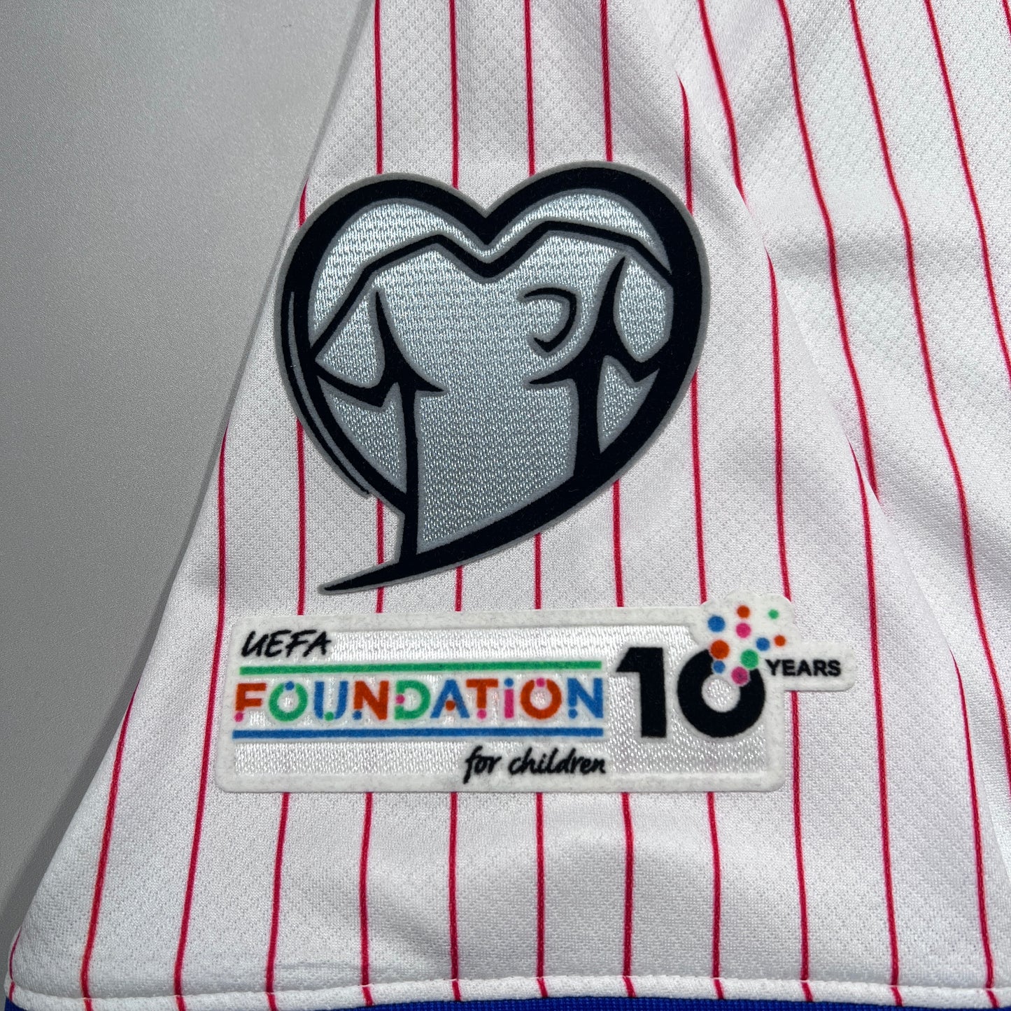Official #11 Olise 2024 France Away Stadium Shirt FIFA World Cup 2026 European Qualifiers Patch Size L