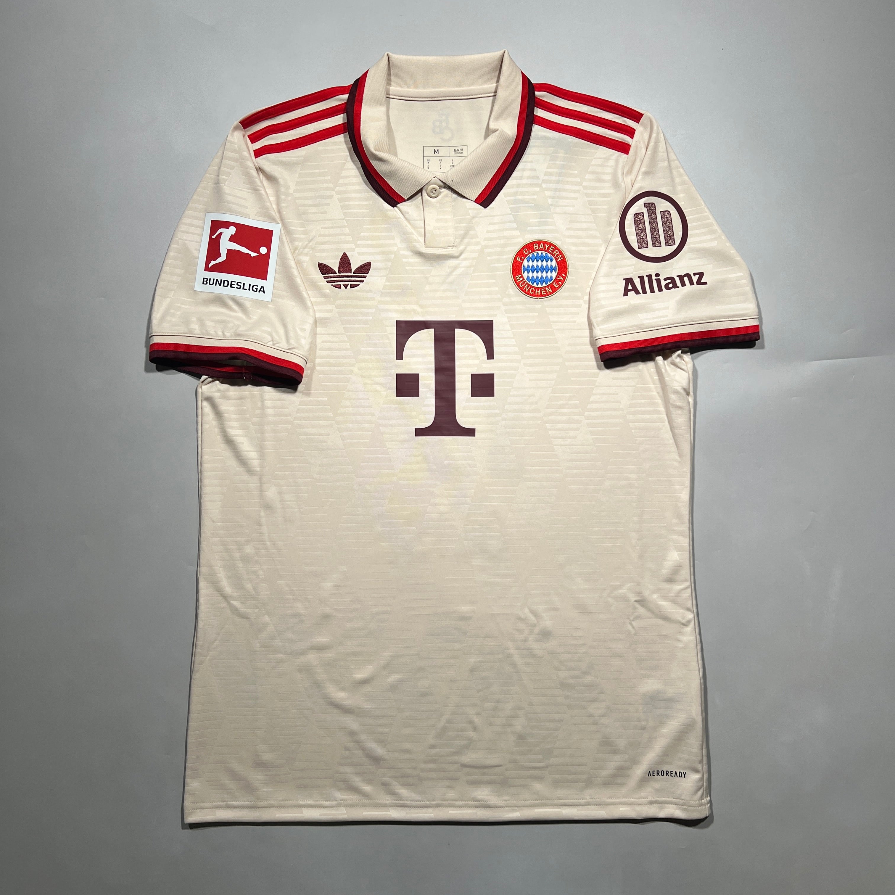 Official #17 Olise 24/25 Bayern Munich Home Stadium Shirt Size JP