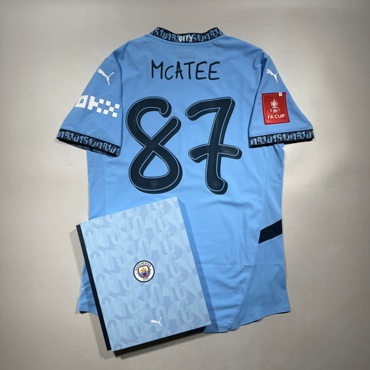 [LIMITED] #87 McATEE | 24-25 Manchester City Home Authentic