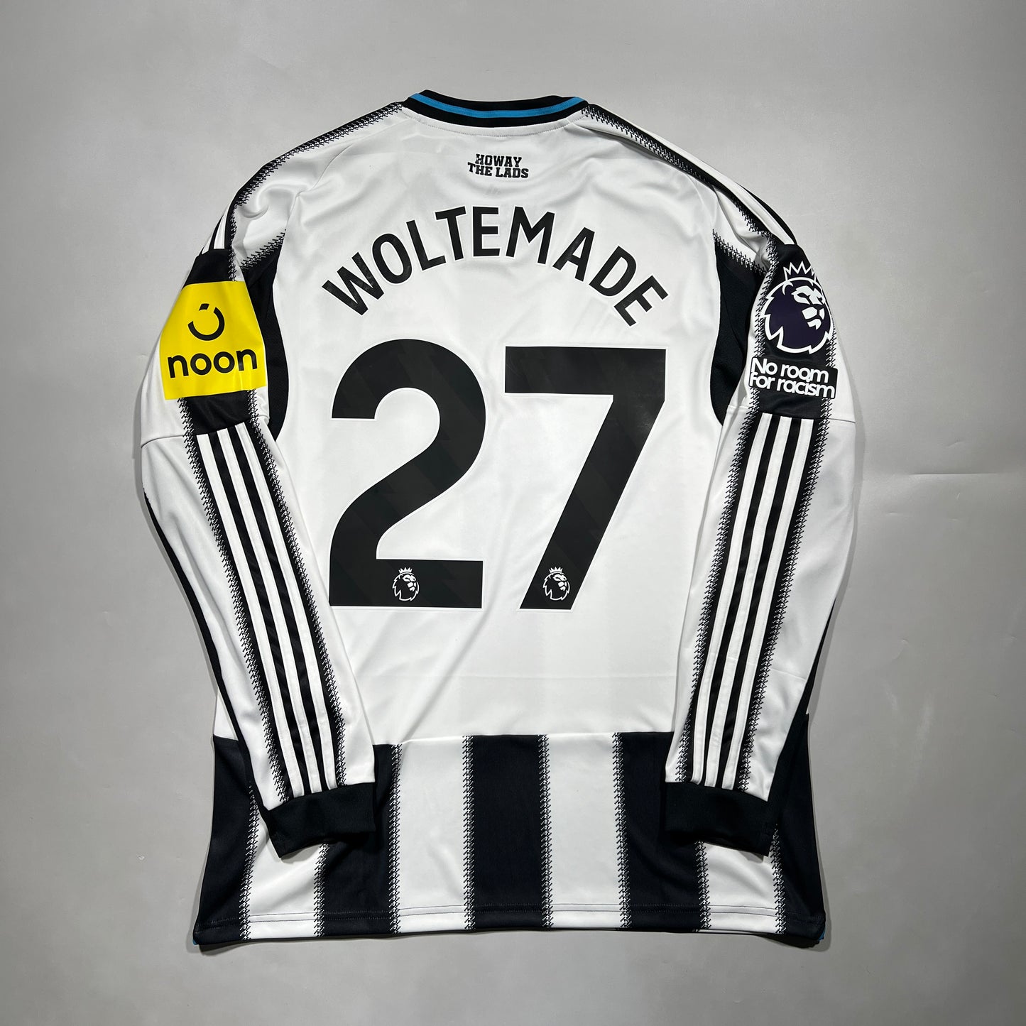 Official #27 Woltemade 25/26 Newcastle United Home Stadium Shirt Long Sleeve Size L（JP:2XL）