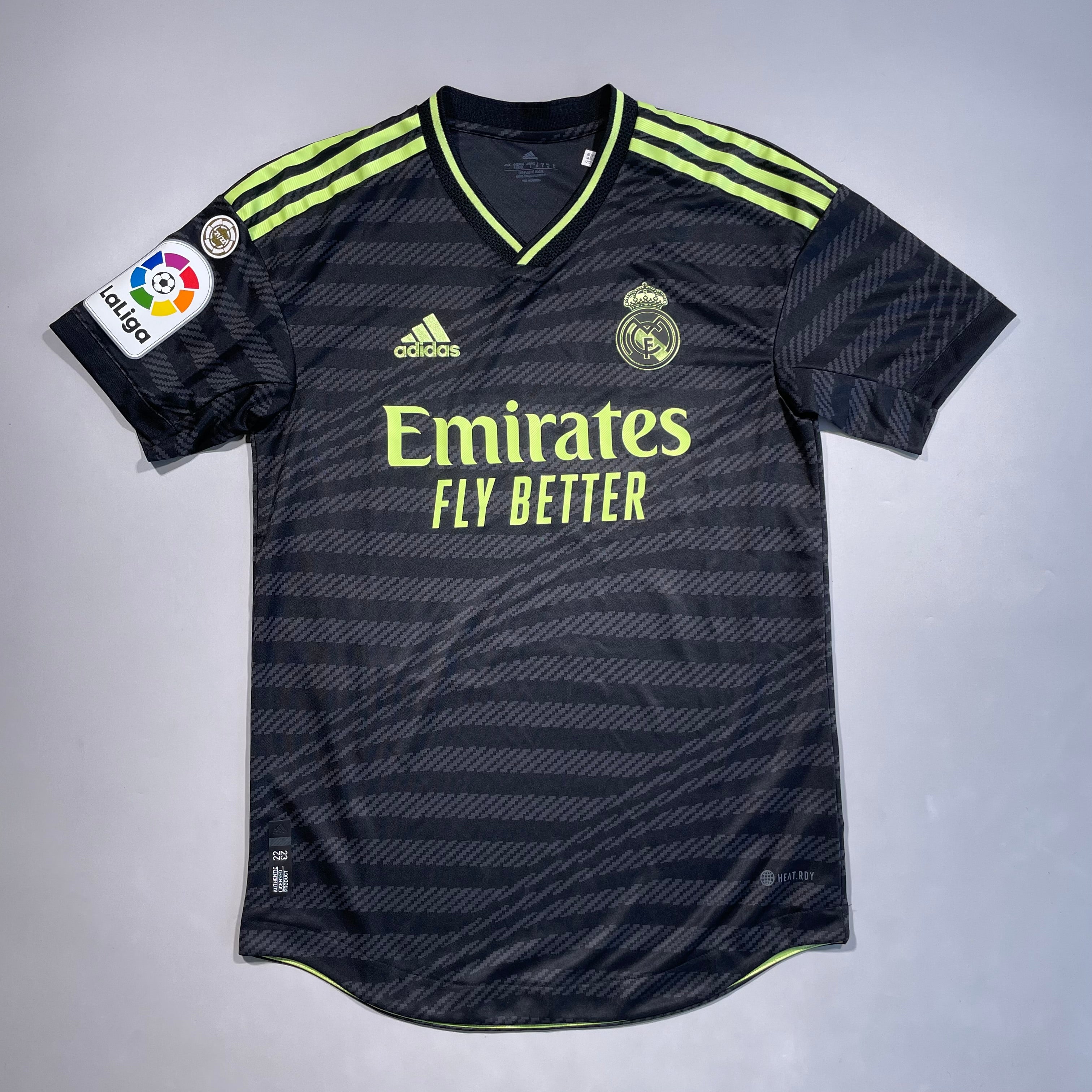 Official #20 Vini JR. 22/23 Real Madrid 3rd Authentic Shirt