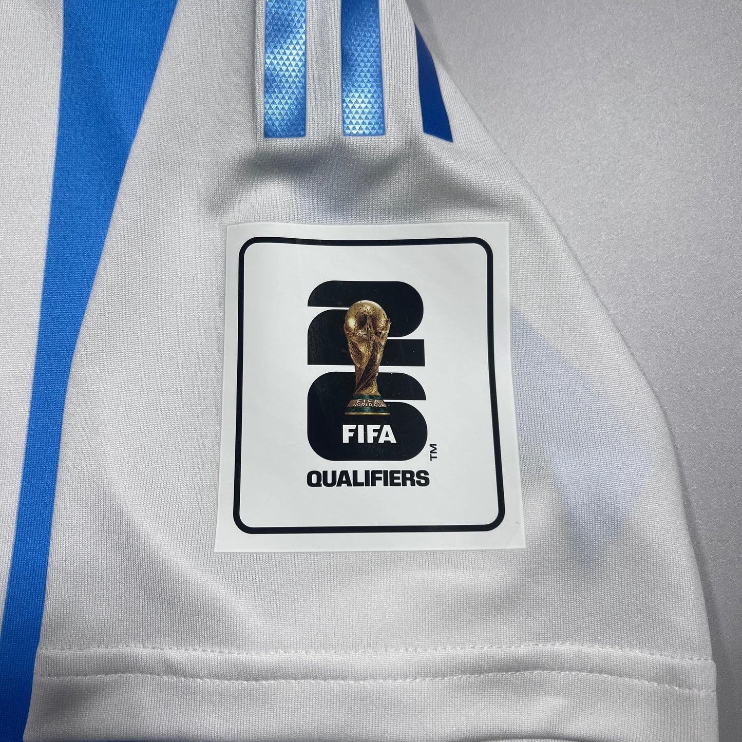 Official #10 Dybala 2024 Argentina Home Authentic Shirt FIFA World Cup 2026 Qualifiers Patch Size S/M（JP:L）