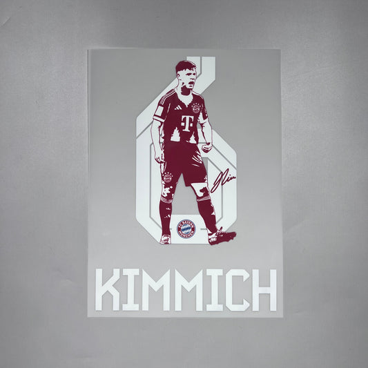 Official #6 Kimmich 25/26 FC Bayern Munich Home (Special) Name and Number set