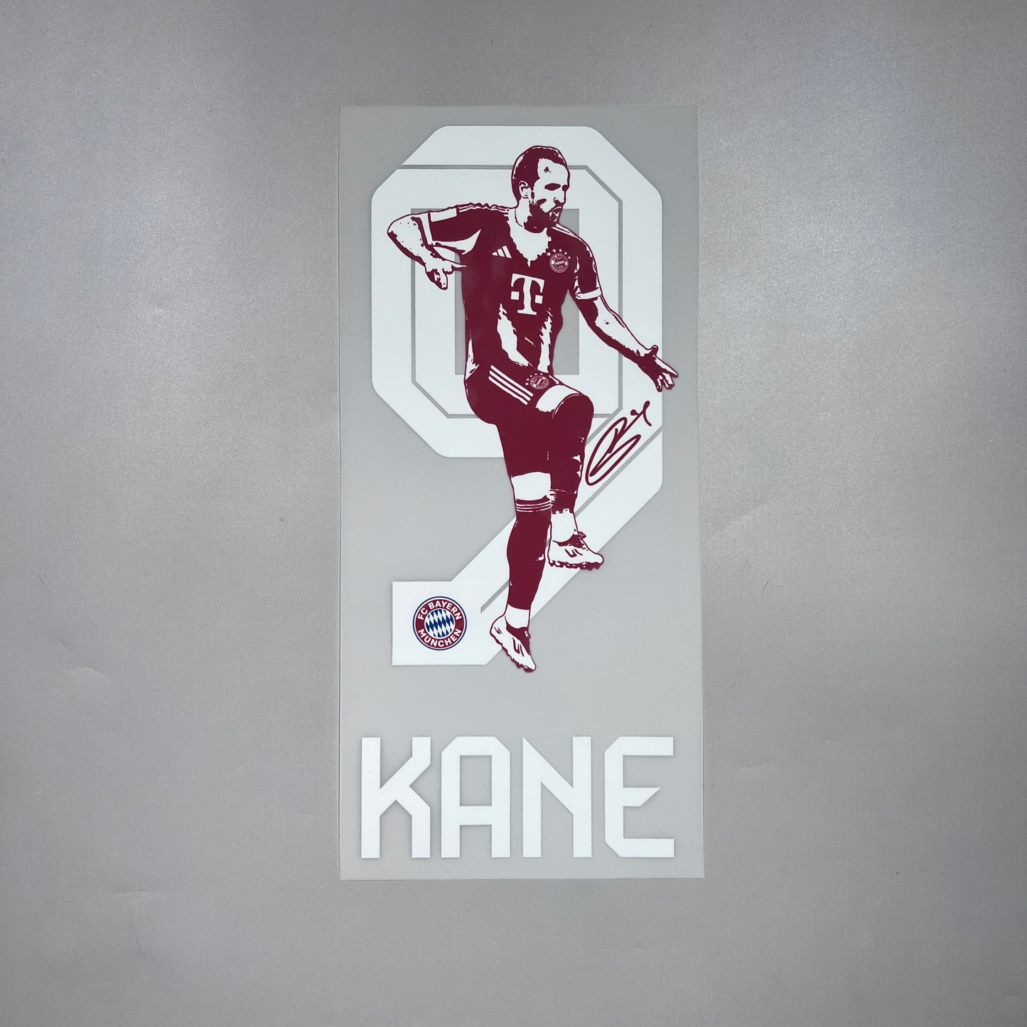 Official #9 Kane 25/26 FC Bayern Munich Home (Special) Name and Number set