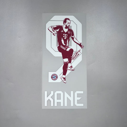 Official #9 Kane 25/26 FC Bayern Munich Home (Special) Name and Number set