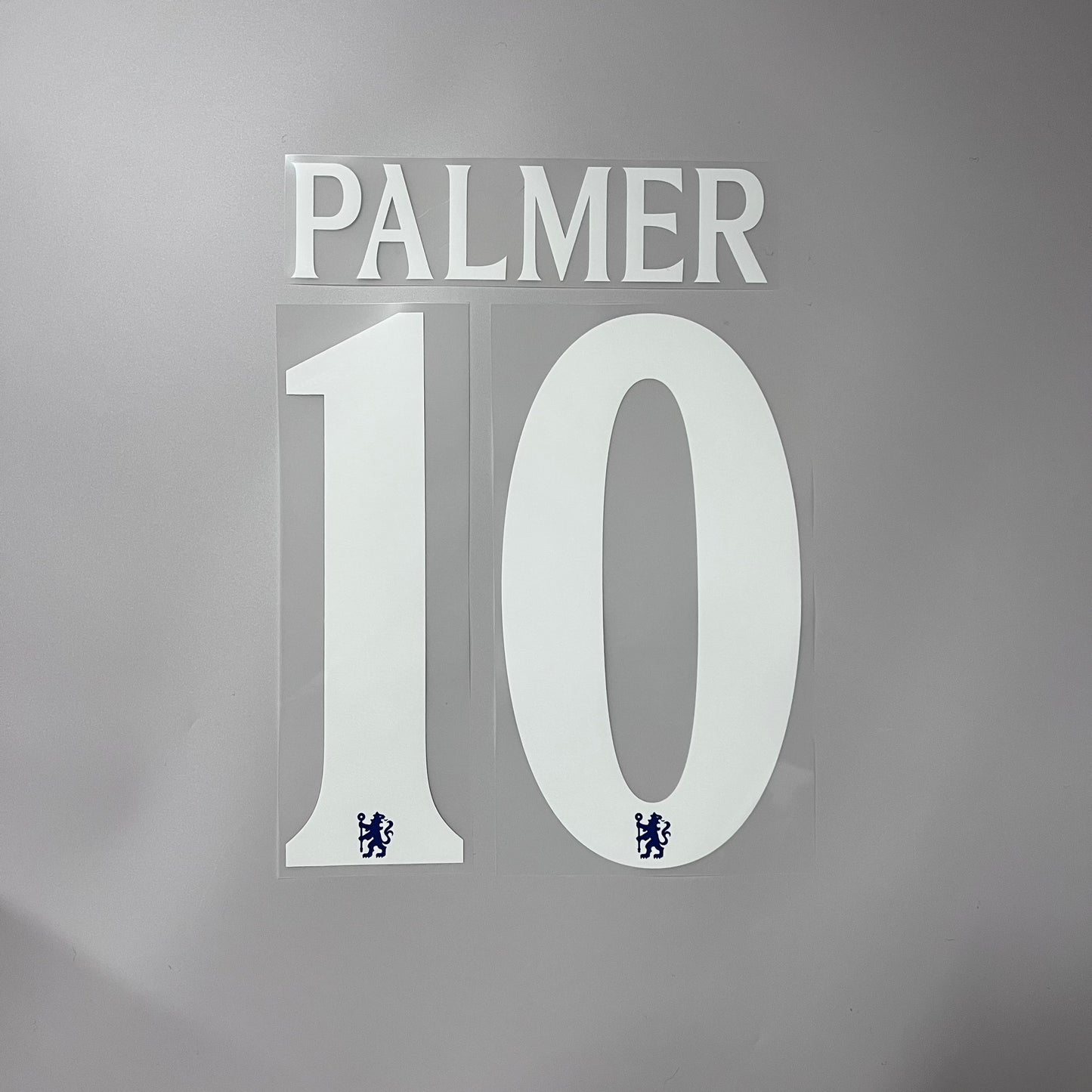 #10 Palmer 25/26 Chelsea Home Name & Number set Club Font