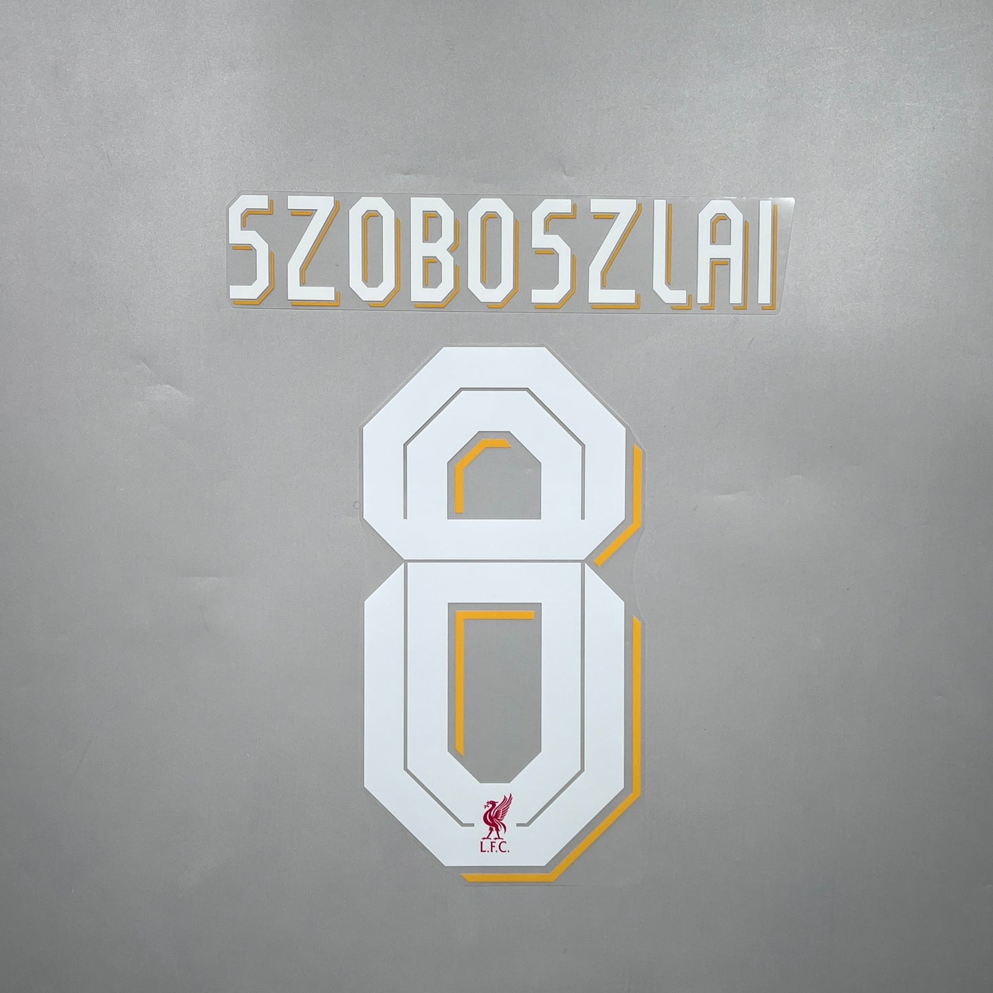Official #8 Szoboszlai 22/26 Liverpool Home Name & Number set