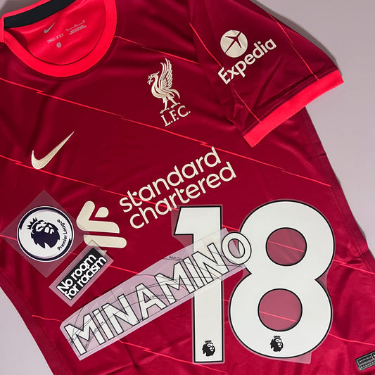 #18 Minamino | 21ｰ22 Liverpool Home Fan Issue