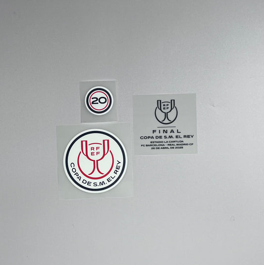2025 Copa Del Rey + MDT Patch Set  for Real Madrid