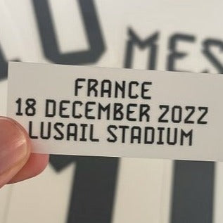 [Pre-Order] 2022 Argentina MDT vs France Nobletransfers WC Final