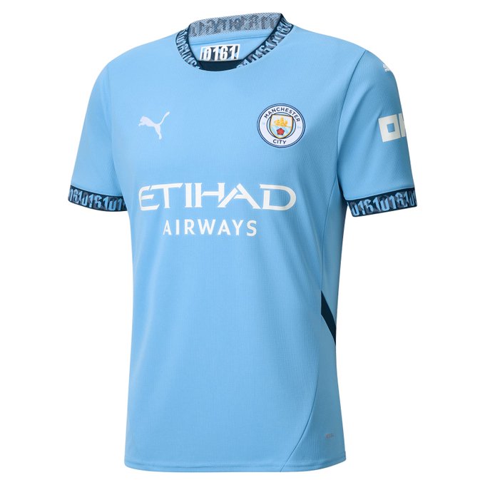 24-25 Manchester City Home Fan Issue Premier League