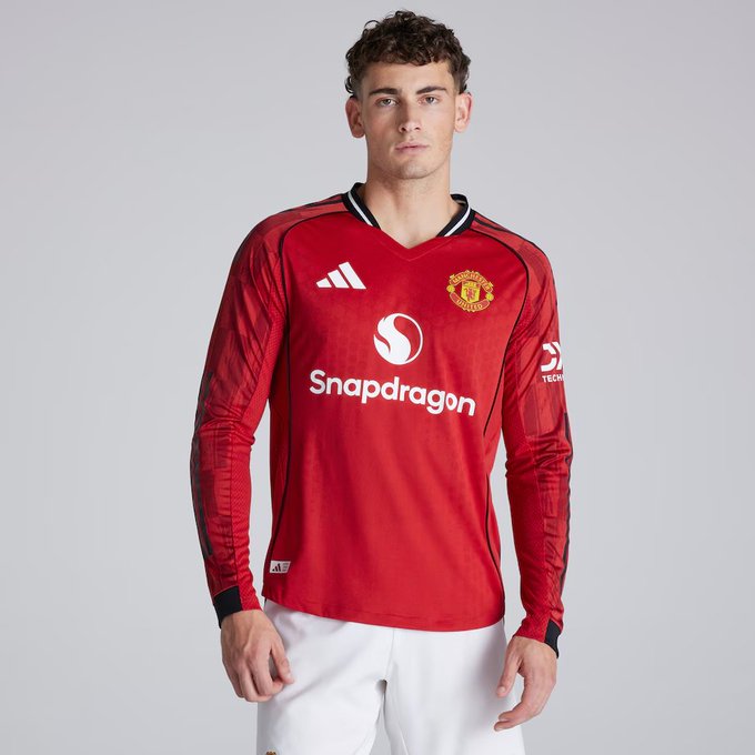 [Pre-Order] #7 SIR DAVID | 25-26 Manchester United Home Long Sleeve Authentic EU Edition