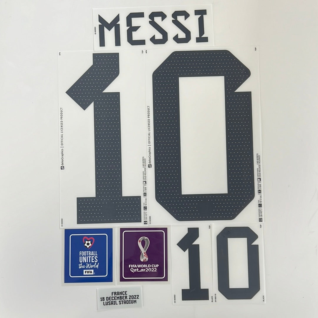 MESSI | 2022 Argentina Fan Issue 2 Star World Cup Final – Kit of the Day