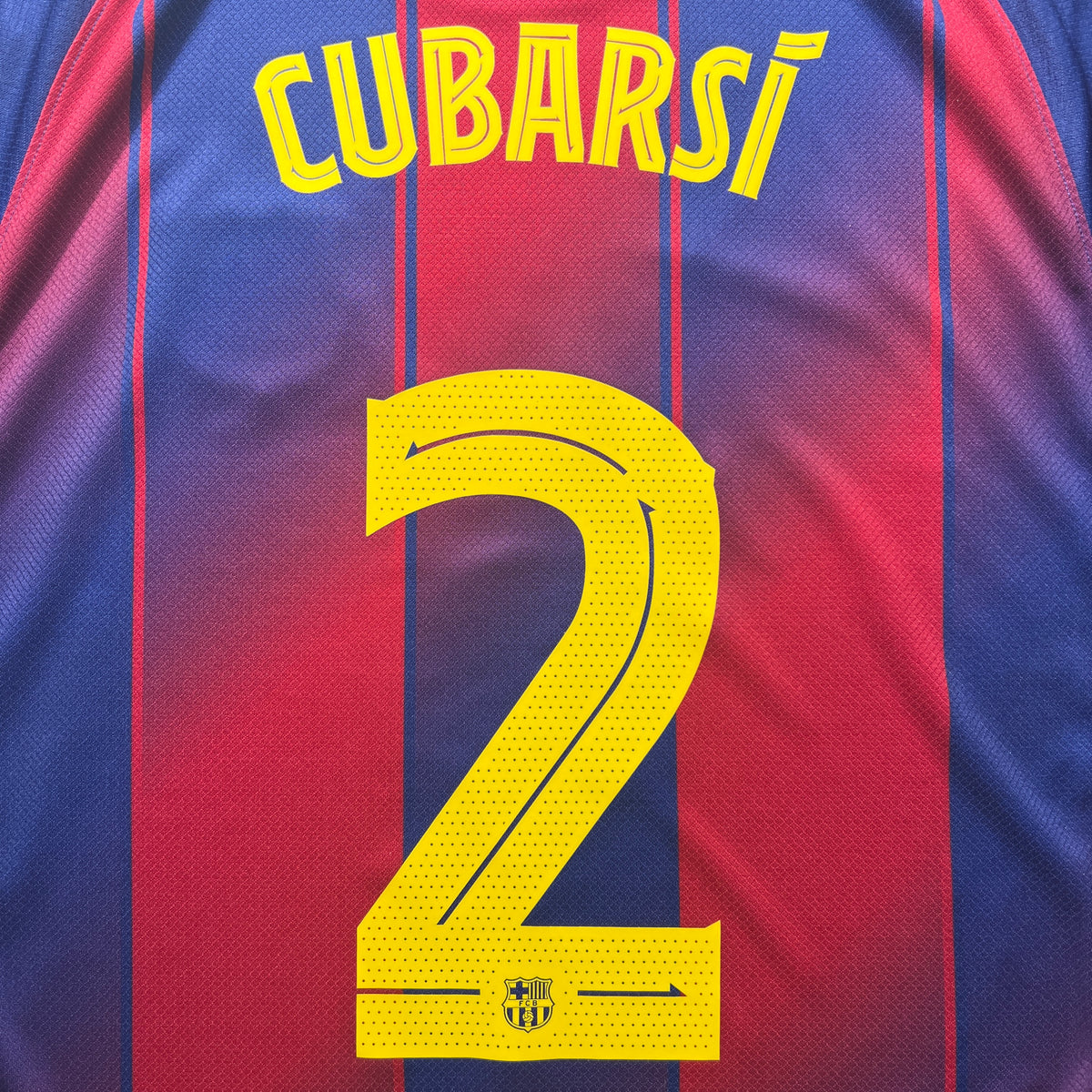 Official #2 Cubarsi 25/26 FC Barcelona Home Stadium Shirt Pre-season Nike HJ4590-456