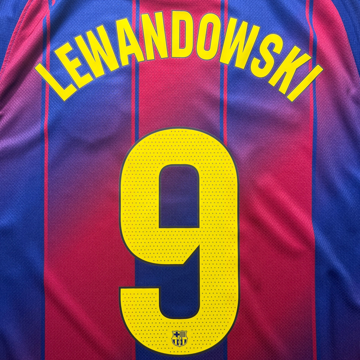 Official #9 Lewandowski 25/26 FC Barcelona Home Stadium Shirt La Liga Nike HJ4590-456