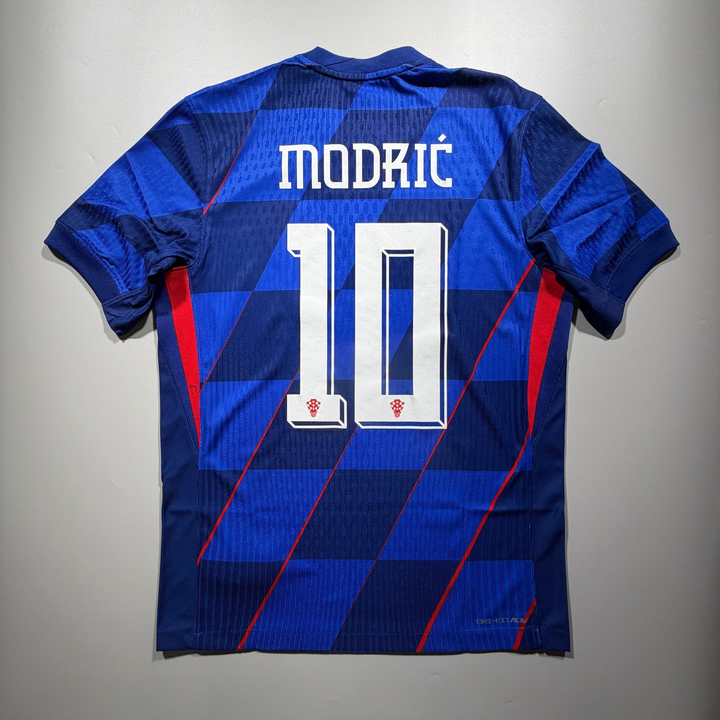 Official #10 Modric 2024 Croatia Away Authentic Shirt