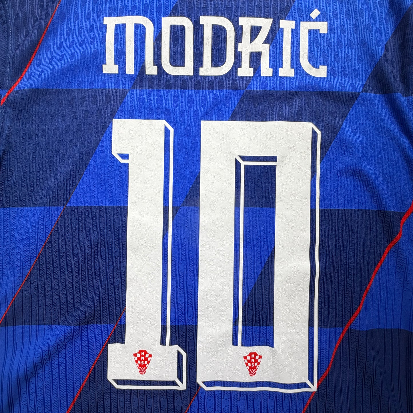 Official #10 Modric 2024 Croatia Away Authentic Shirt