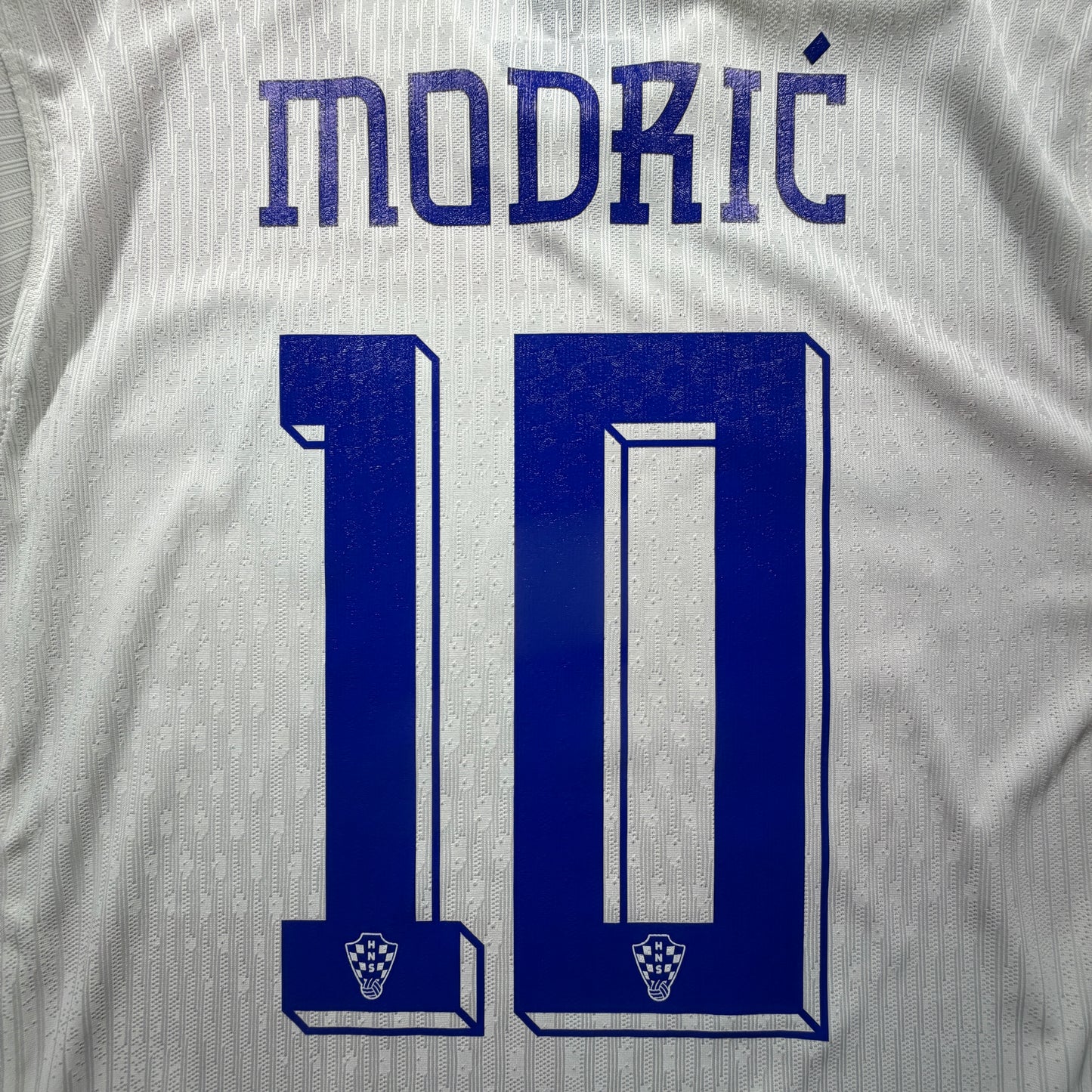 Official #10 Modric 2024 Croatia Home Authentic Shirt