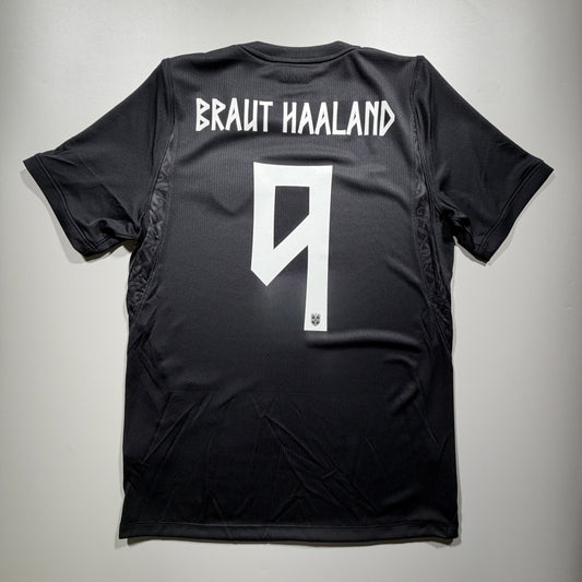 Official #9 Haaland 2026 Norway Away Stadium Shirt