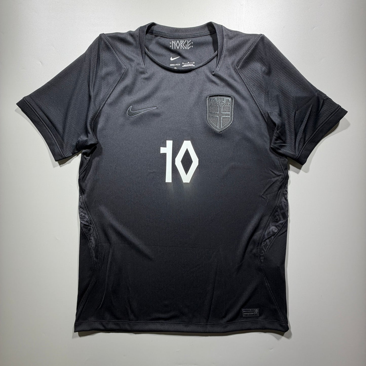 Official #10 Odegaard 2026 Norway Away Stadium Shirt