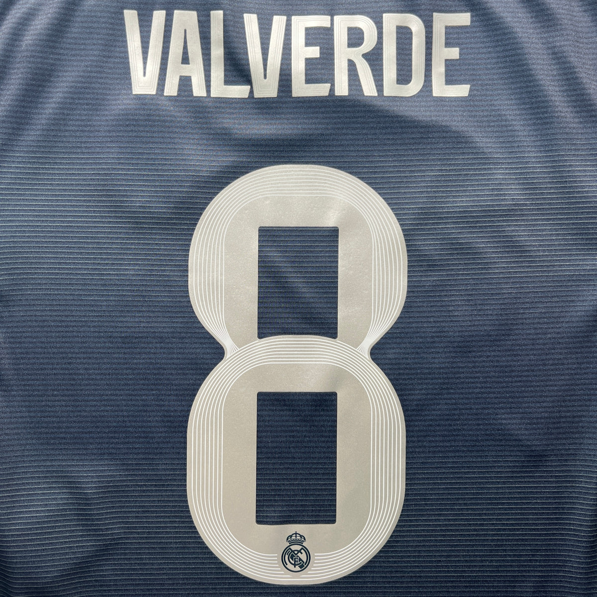 Official #8 Valverde 25/26 Real Madrid Away Stadium Shirt UCL Adidas JJ4182