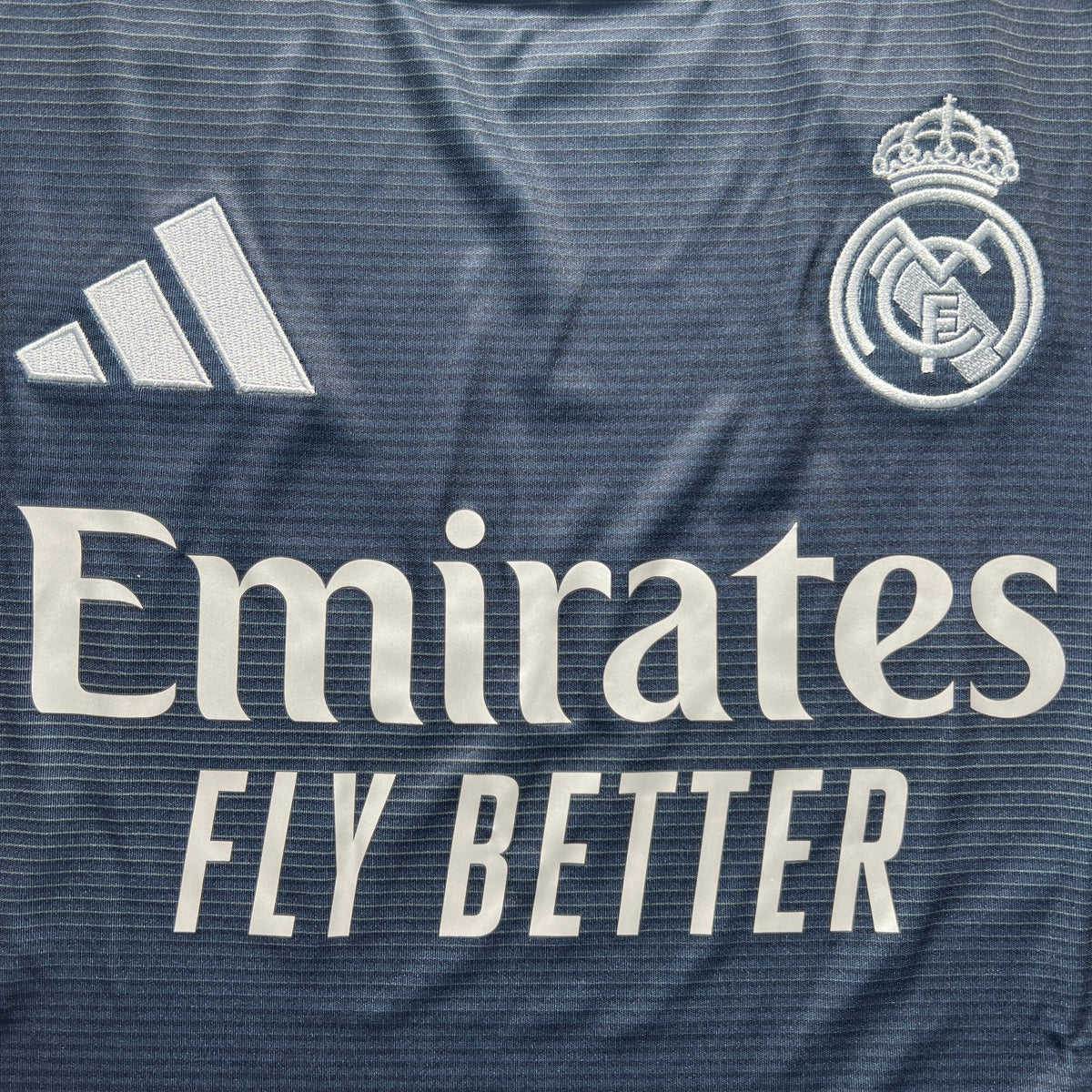 Official #8 Valverde 25/26 Real Madrid Away Stadium Shirt UCL Adidas JJ4182