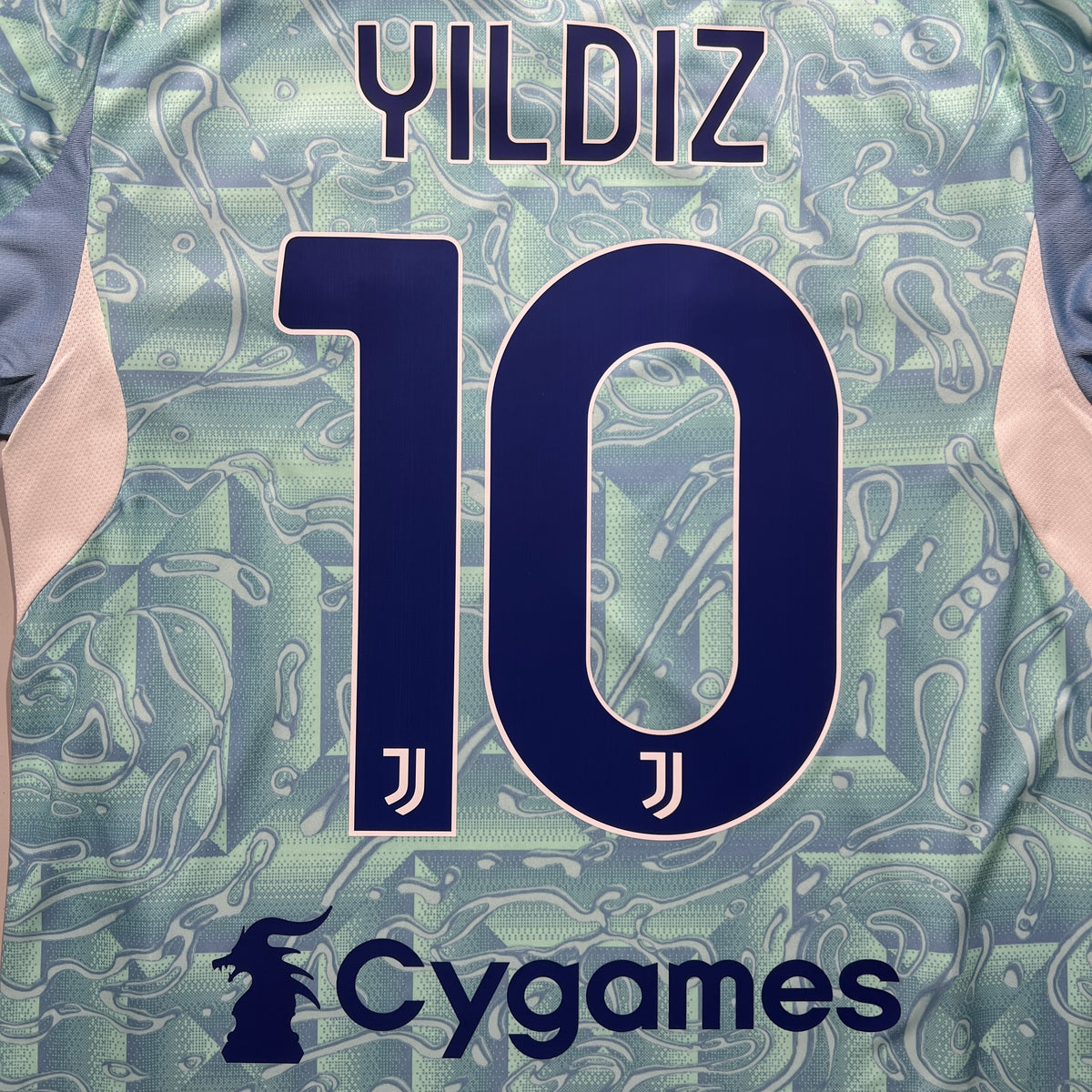 Official #10 Yildiz 25/26 Juventus Away Stadium Shirt Serie A Adidas JJ4323