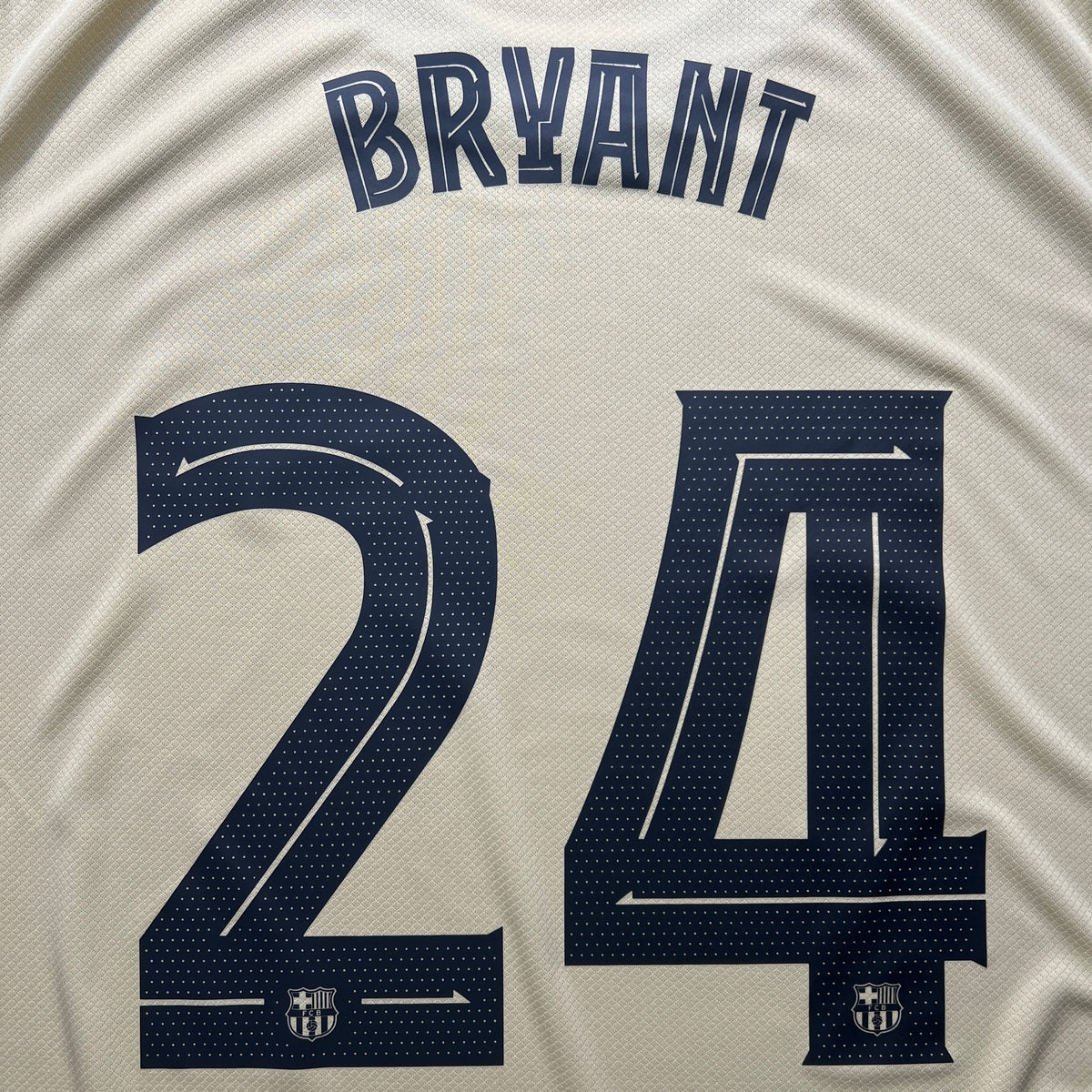 Official #24 Bryant 25/26 FC Barcelona Away Stadium Shirt Nike HJ4603-784