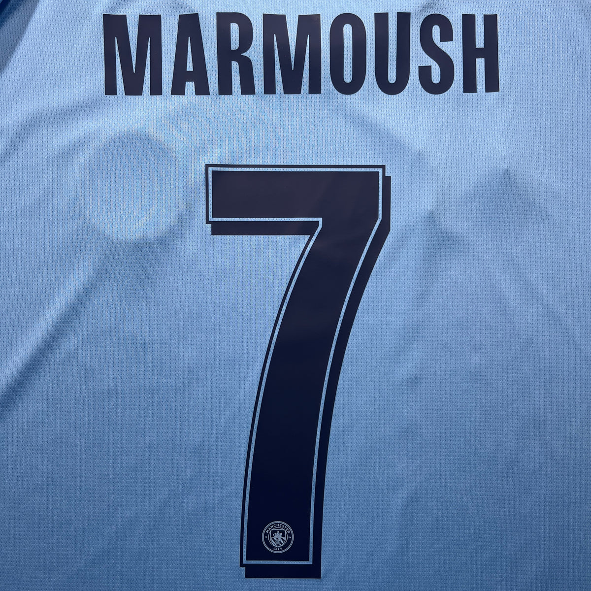 Official #7 Marmoush 25/26 Manchester City Home Stadium Long Sleeve Shirt UCL Puma 780339_01