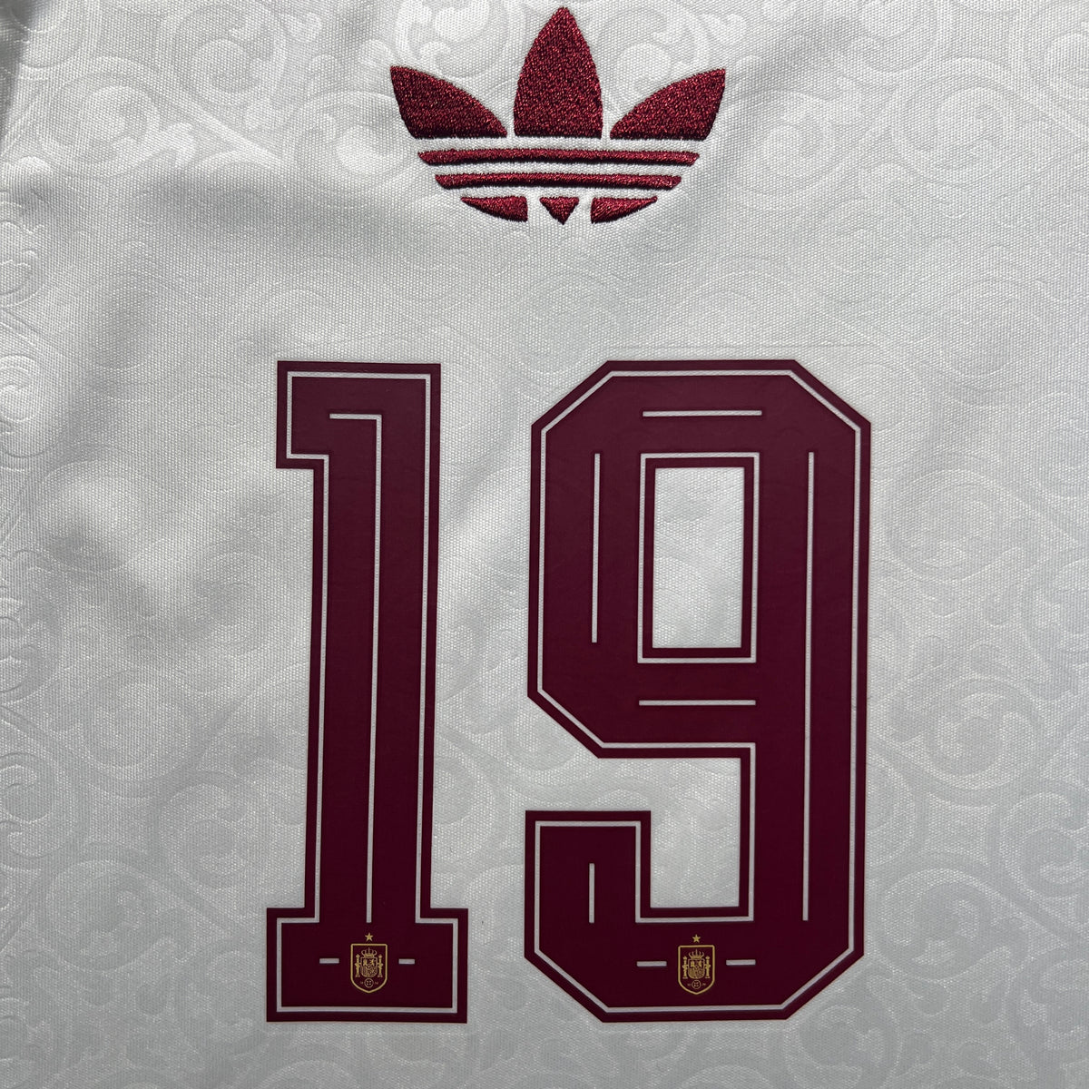 Official #19 Lamine Yamal 2026 Spain Away Stadium Shirt  World Cup vs France Adidas JN4397