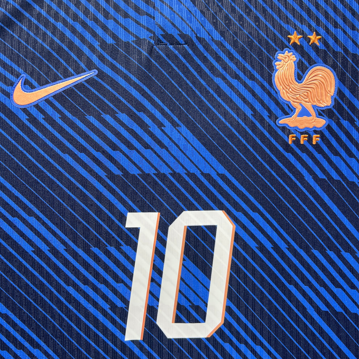 Official #10 Mbappe 2026 France Home Authentic Shirt World Cup Nike IB5158-480